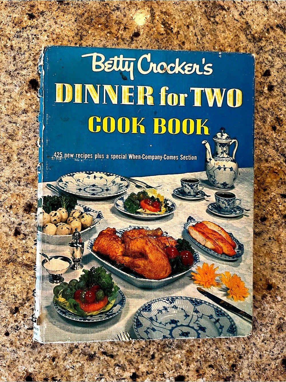 Betty Crocker's Dinner for Two Cook Book Vintage Cookbook 1958 first edition